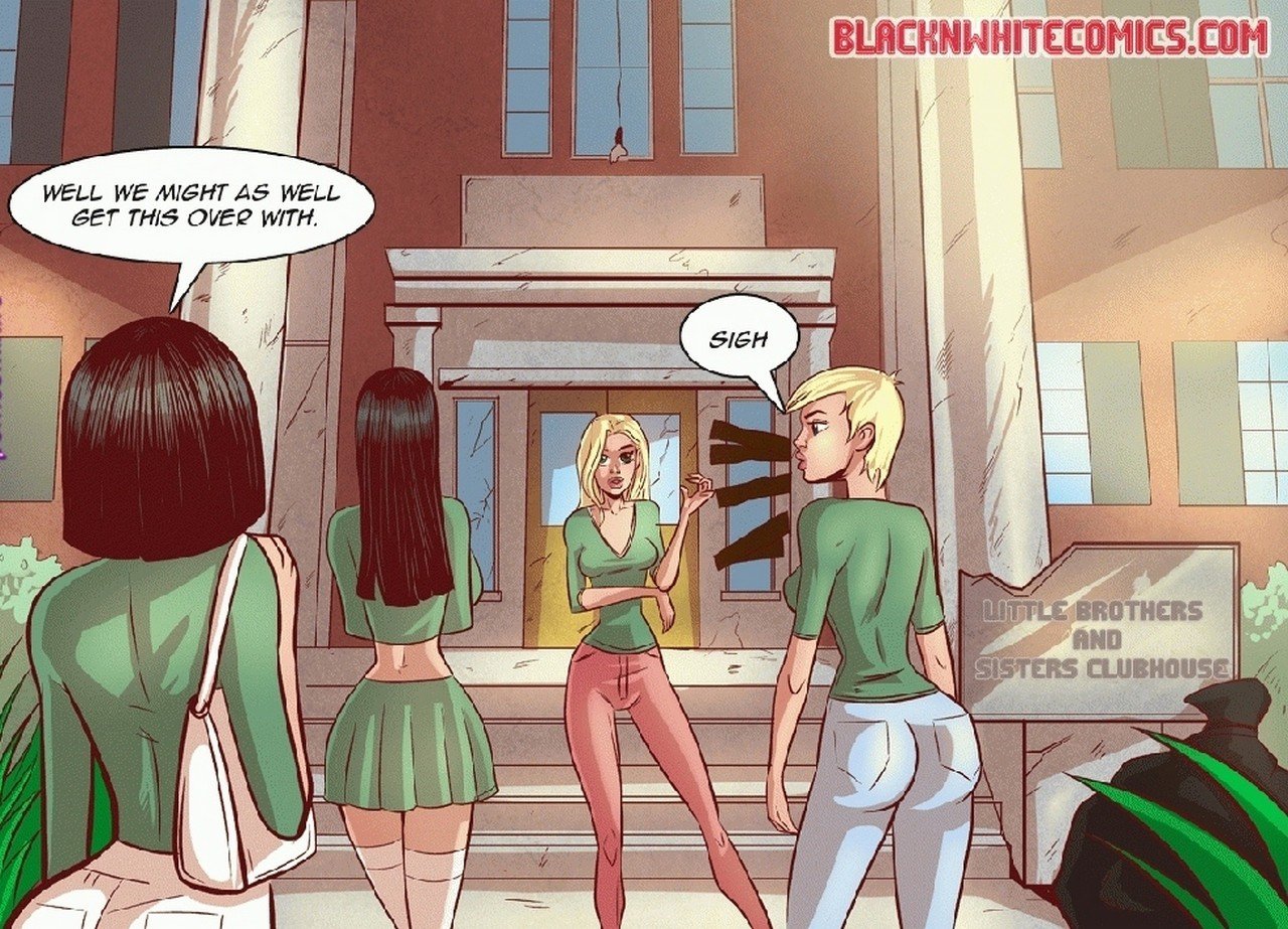 School Daze [BlackNWhiteComics] - Chapter 1 — Page 4