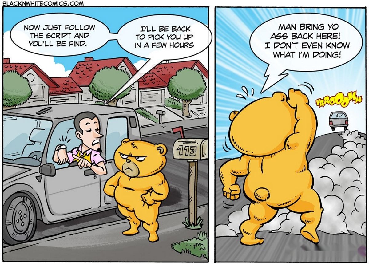 TED [BlackNWhiteComics] - Chapter 1 — Page 6