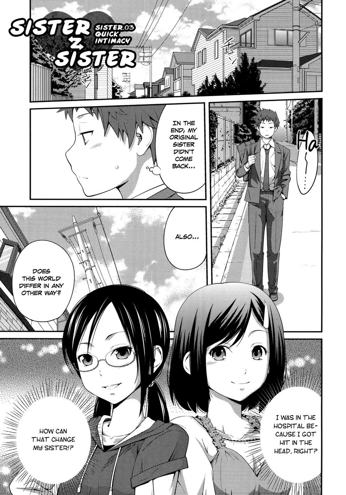 Sister ⇔ Sister [Tsubaki Jushirou] - Chapter 1 — Page 58