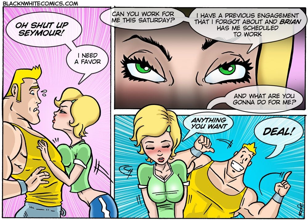 Xtreme Fitness [BlackNWhiteComics] - Chapter 1 — Page 10