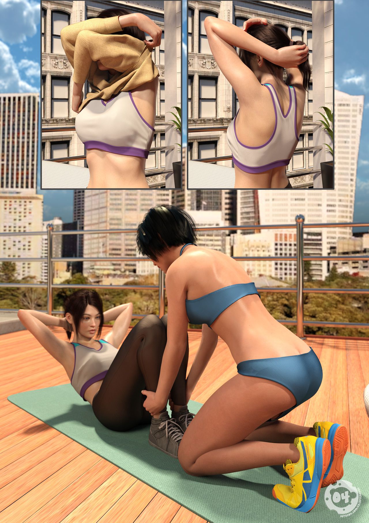 Morning Sexercise [Crispy Cheese] - Chapter 1 — Page 5