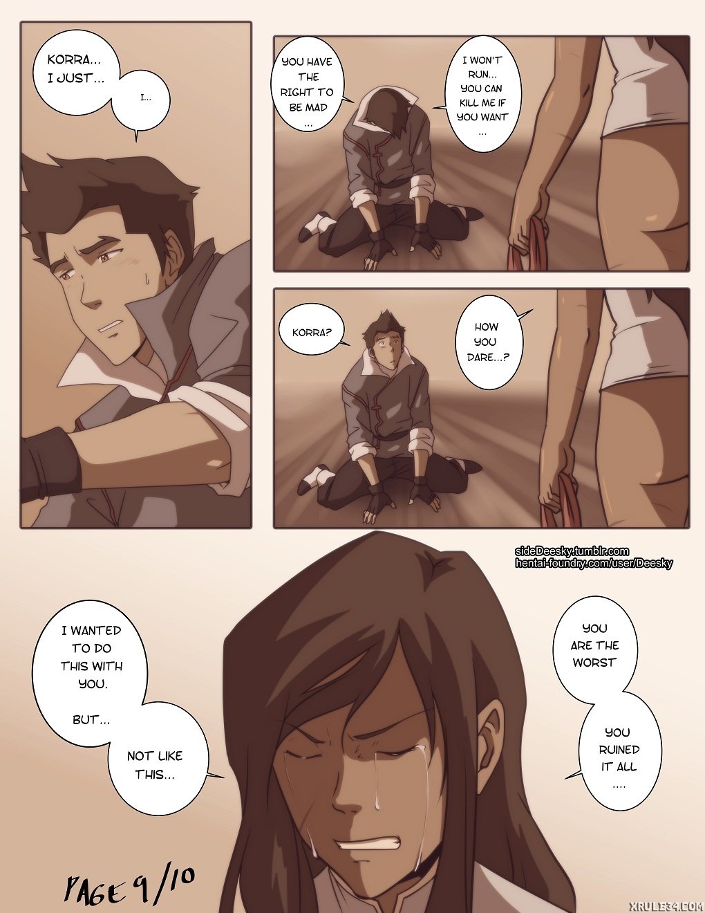 Dreaming (The Legend of Korra) [Deesky] - Chapter 1 — Page 9
