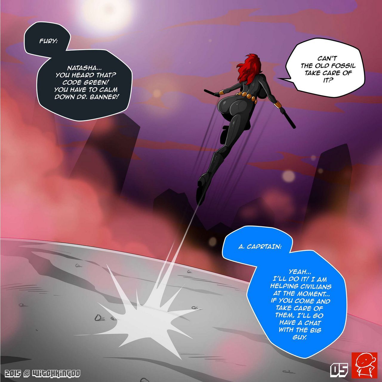 Black Widow (The Avengers) [WitchKing00] - Chapter 1 — Page 6