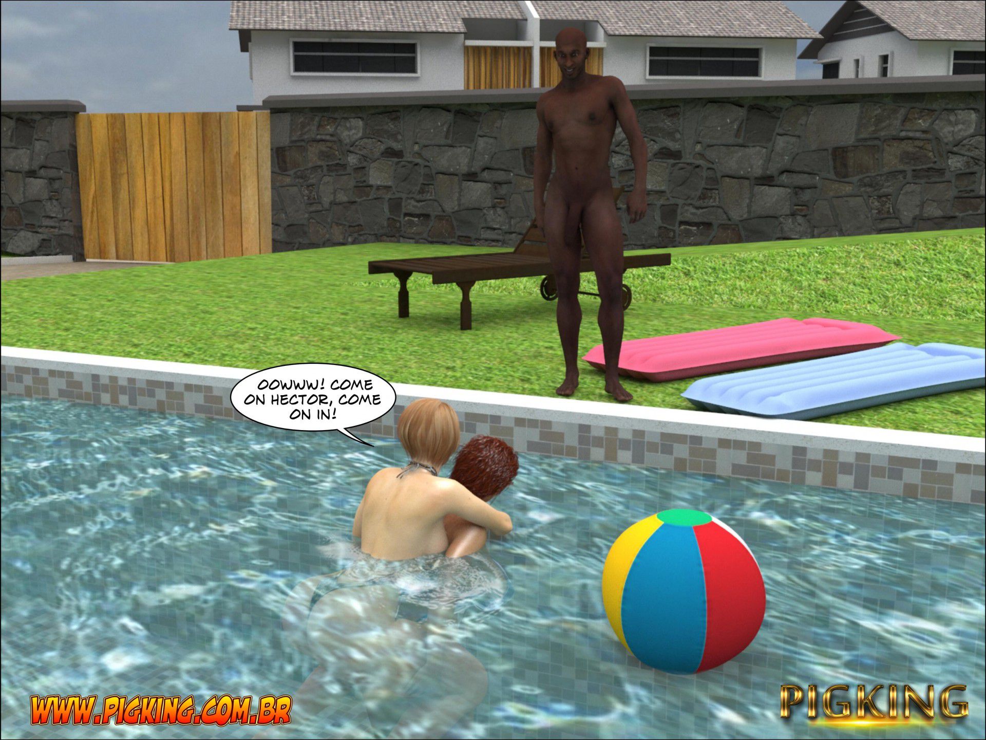Sunbath – Helena, Katherine [PigKing] - Chapter 1 — Page 21