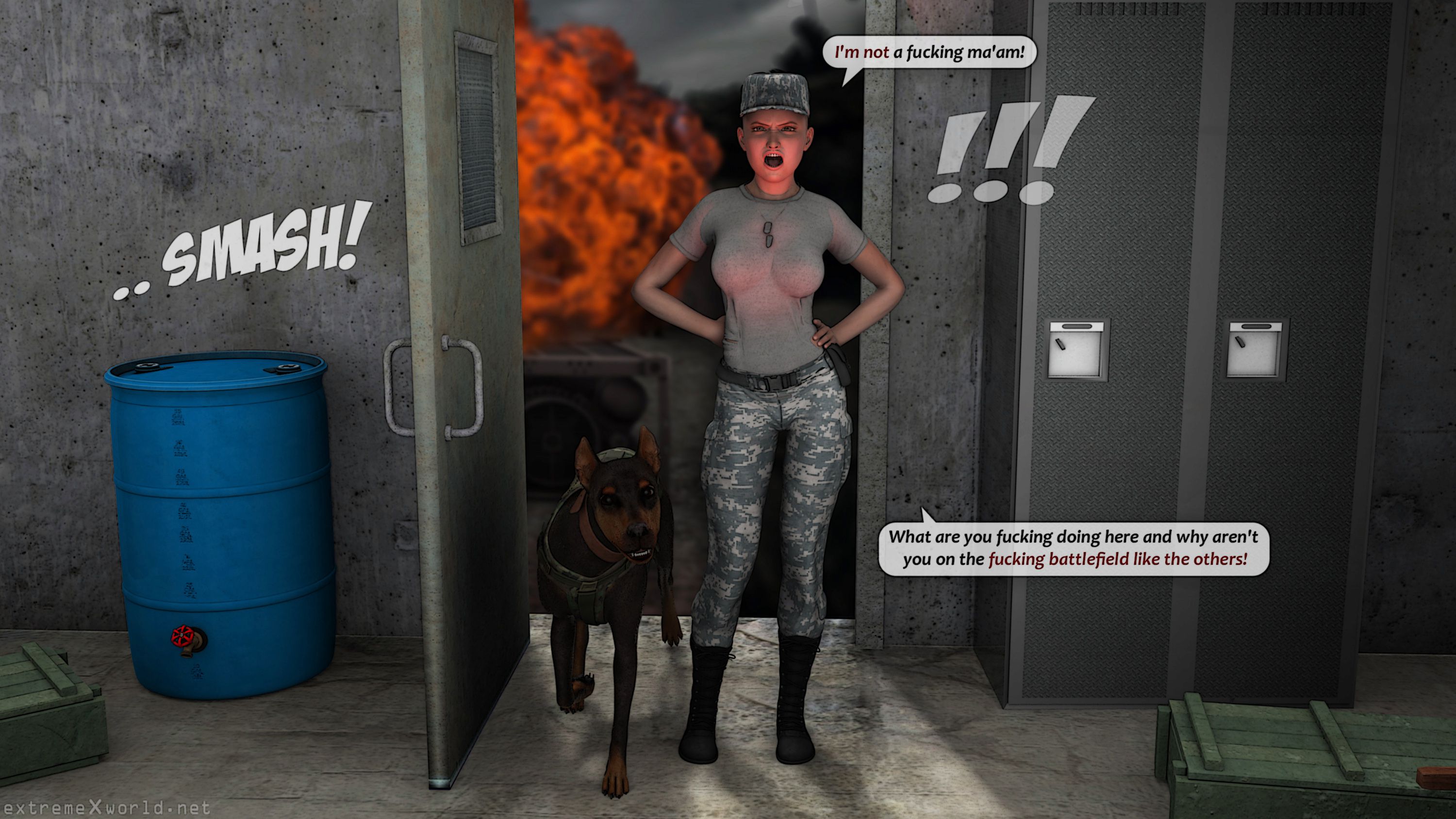 Military Slut [ExtremeXWorld] - Chapter 1 — Page 11