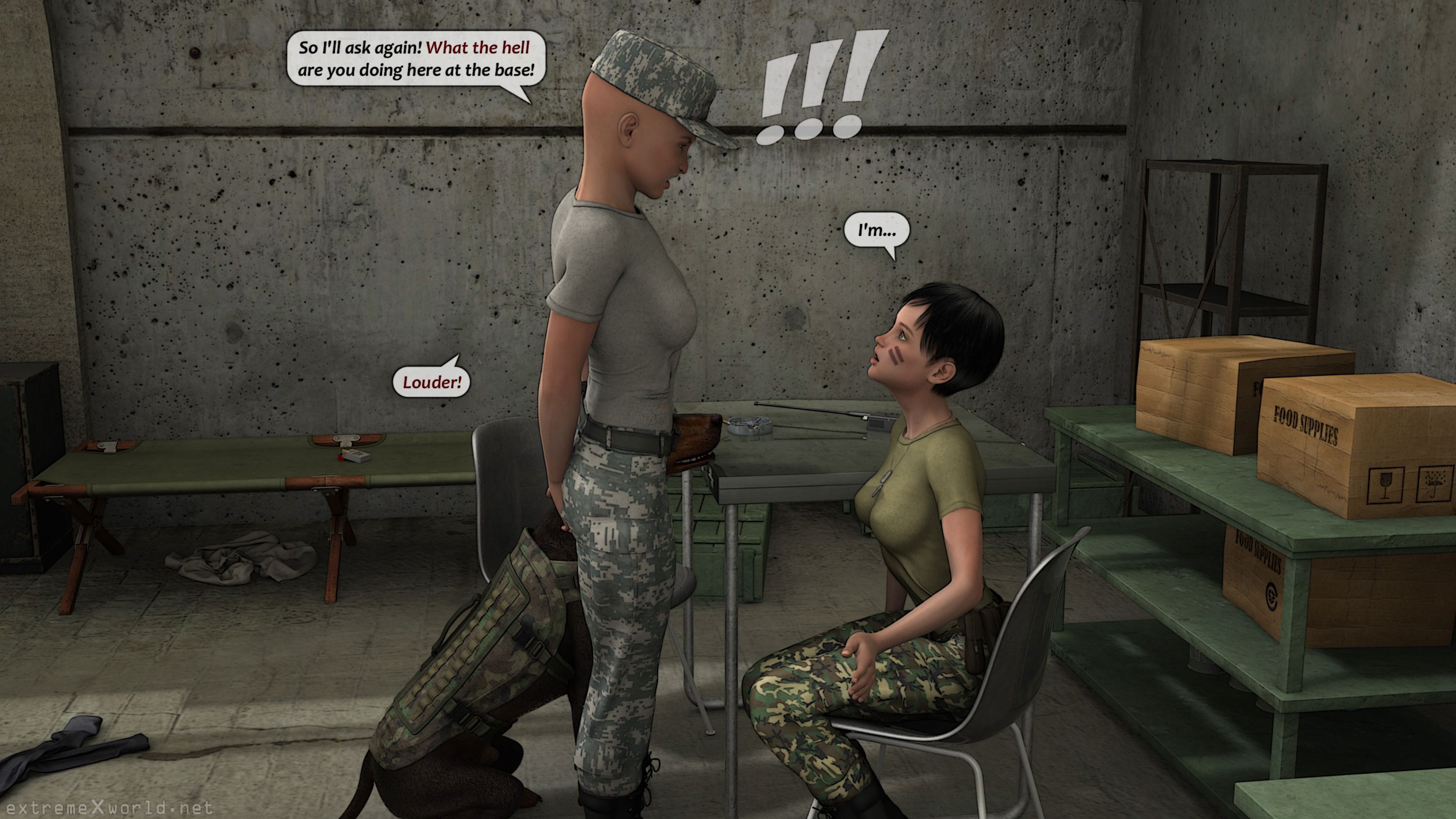 Military Slut [ExtremeXWorld] - Chapter 1 — Page 14