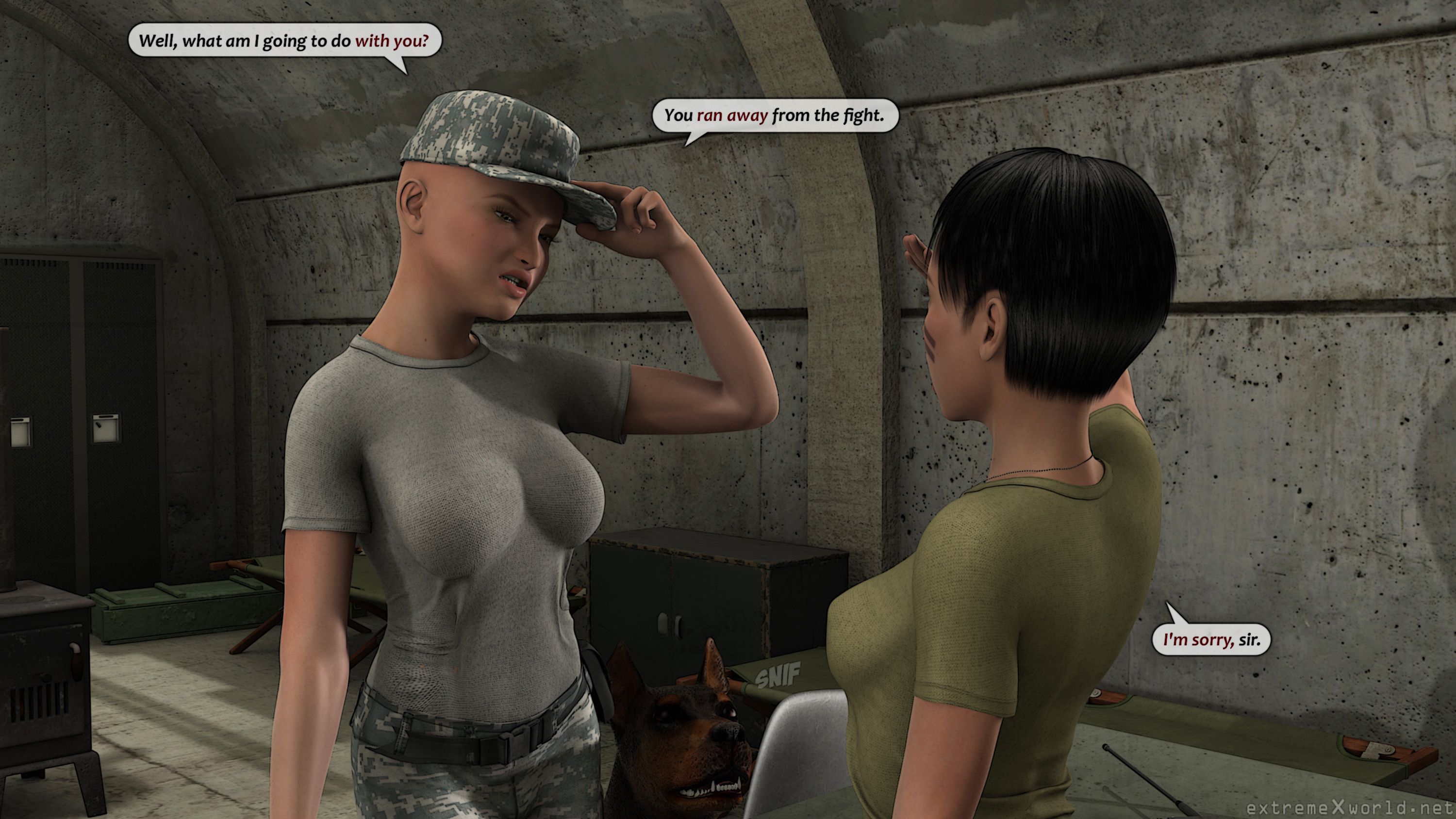 Military Slut [ExtremeXWorld] - Chapter 1 — Page 18