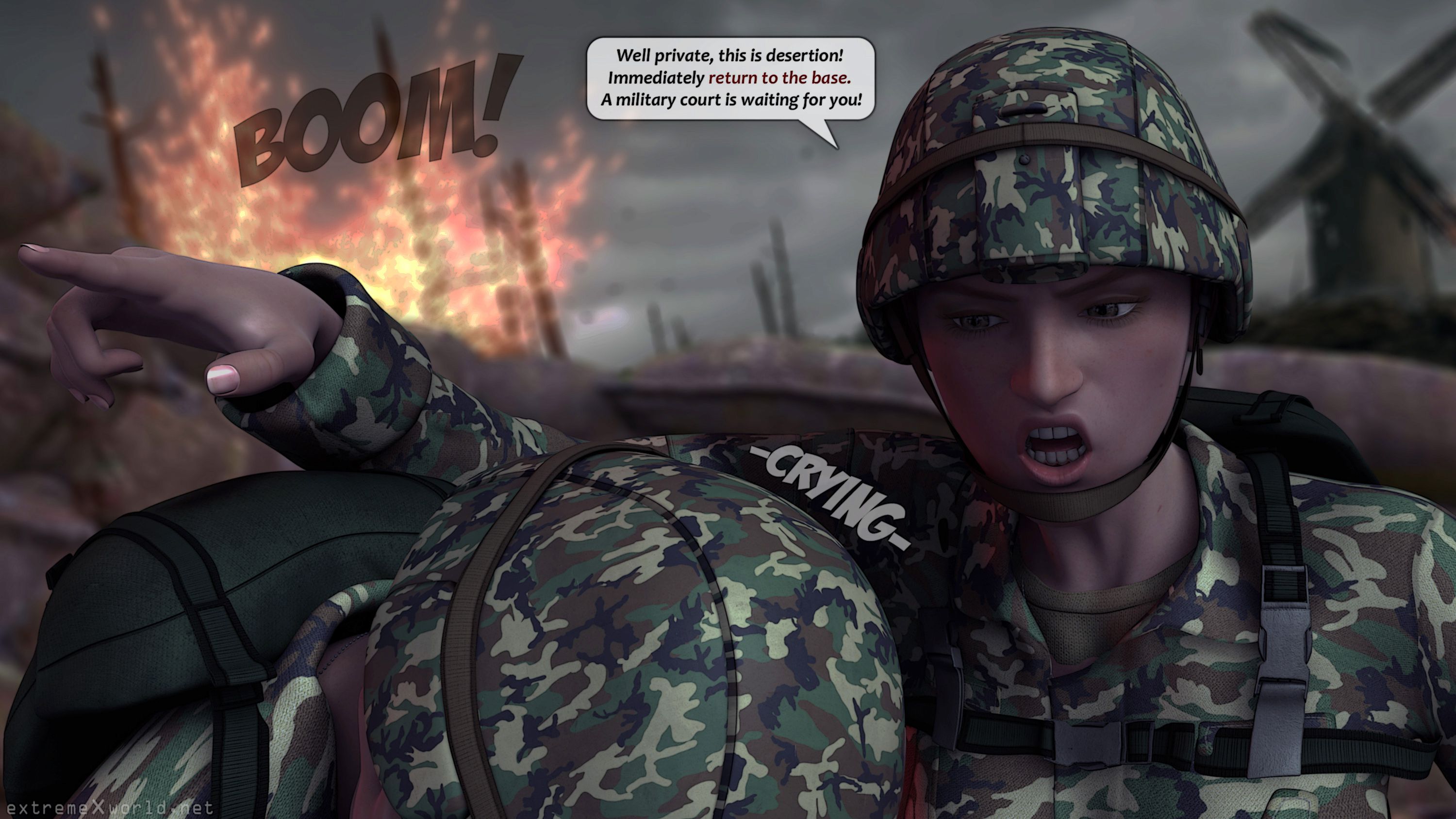 Military Slut [ExtremeXWorld] - Chapter 1 — Page 5