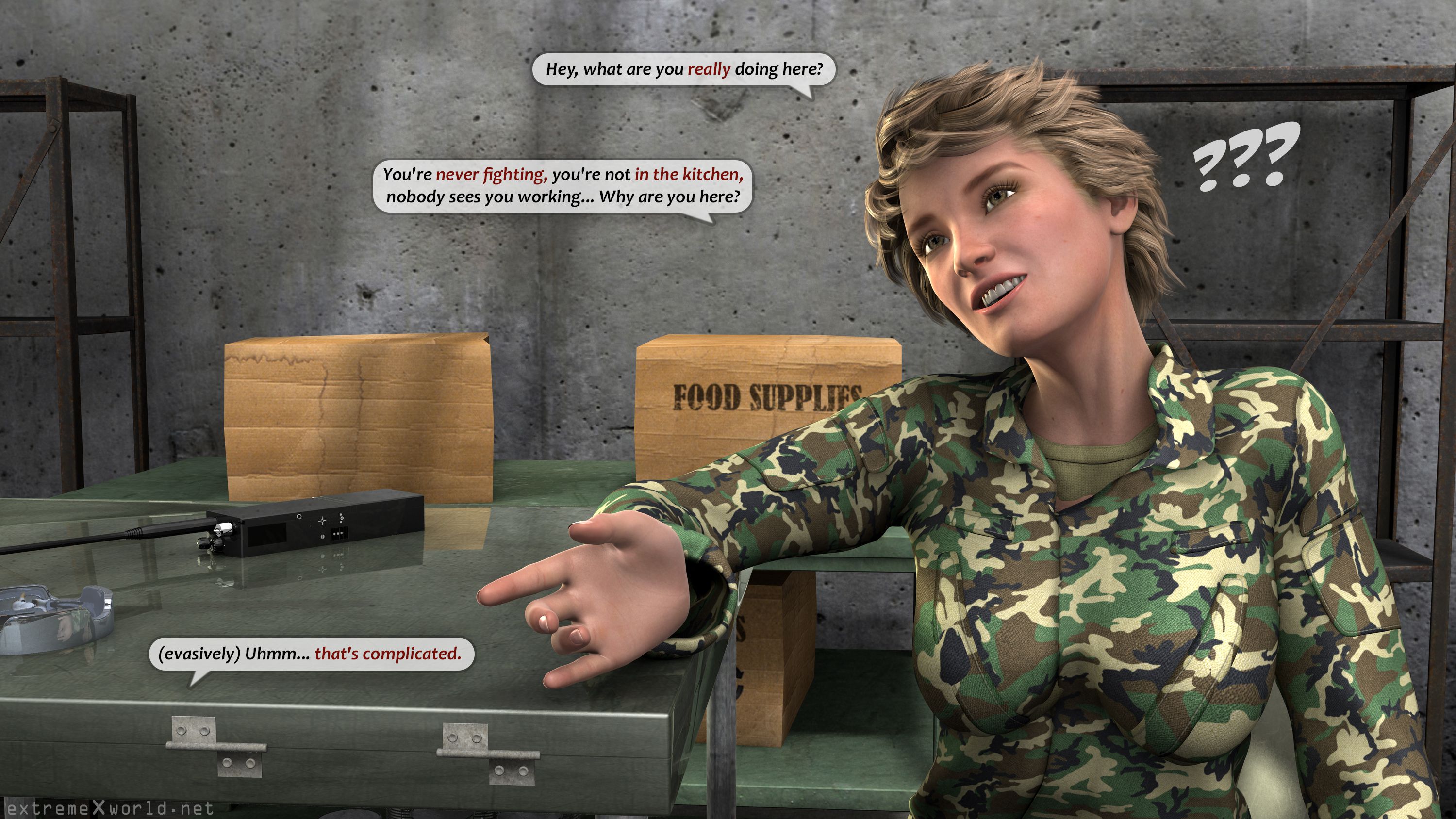Military Slut [ExtremeXWorld] - Chapter 2 — Page 4