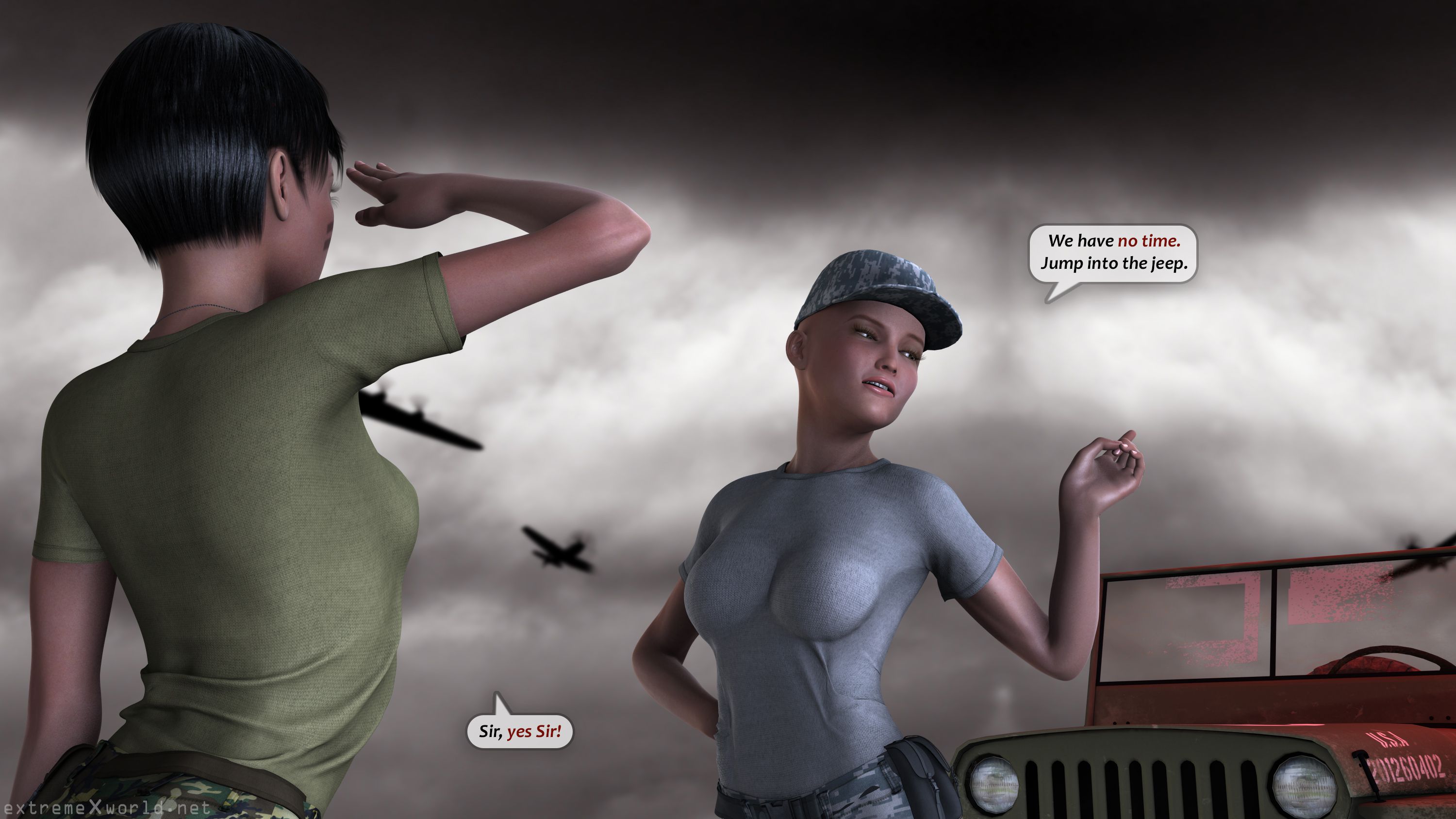 Military Slut [ExtremeXWorld] - Chapter 2 — Page 8