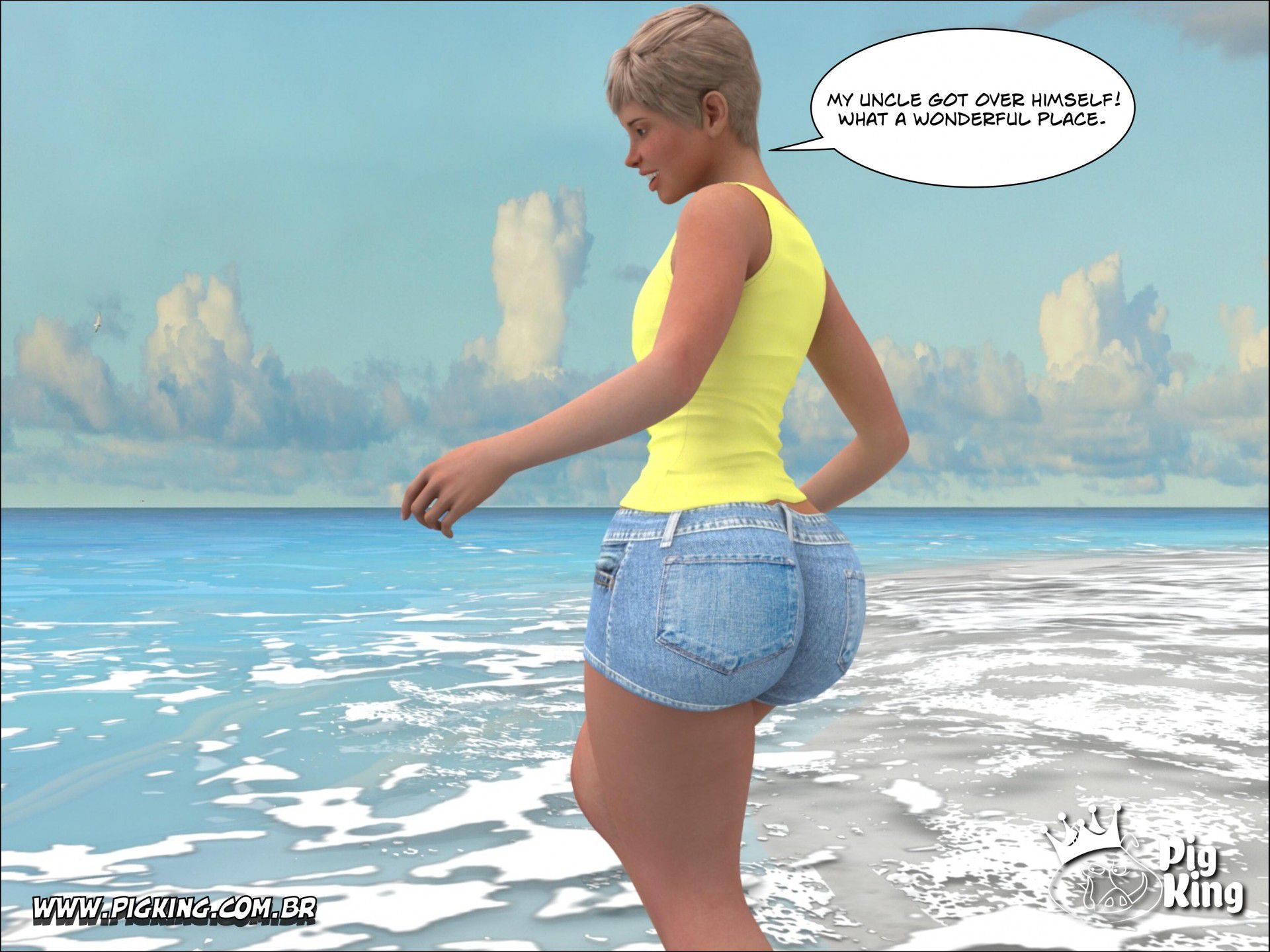 Tropical Paradise – Leonard, Helena, Katherine, Nininho [PigKing] - Chapter 1 — Page 6