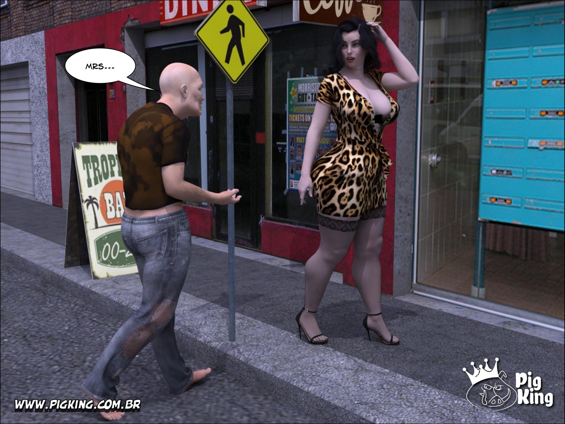 Rush Hour – Brigitte [PigKing] - Chapter 3 — Page 4