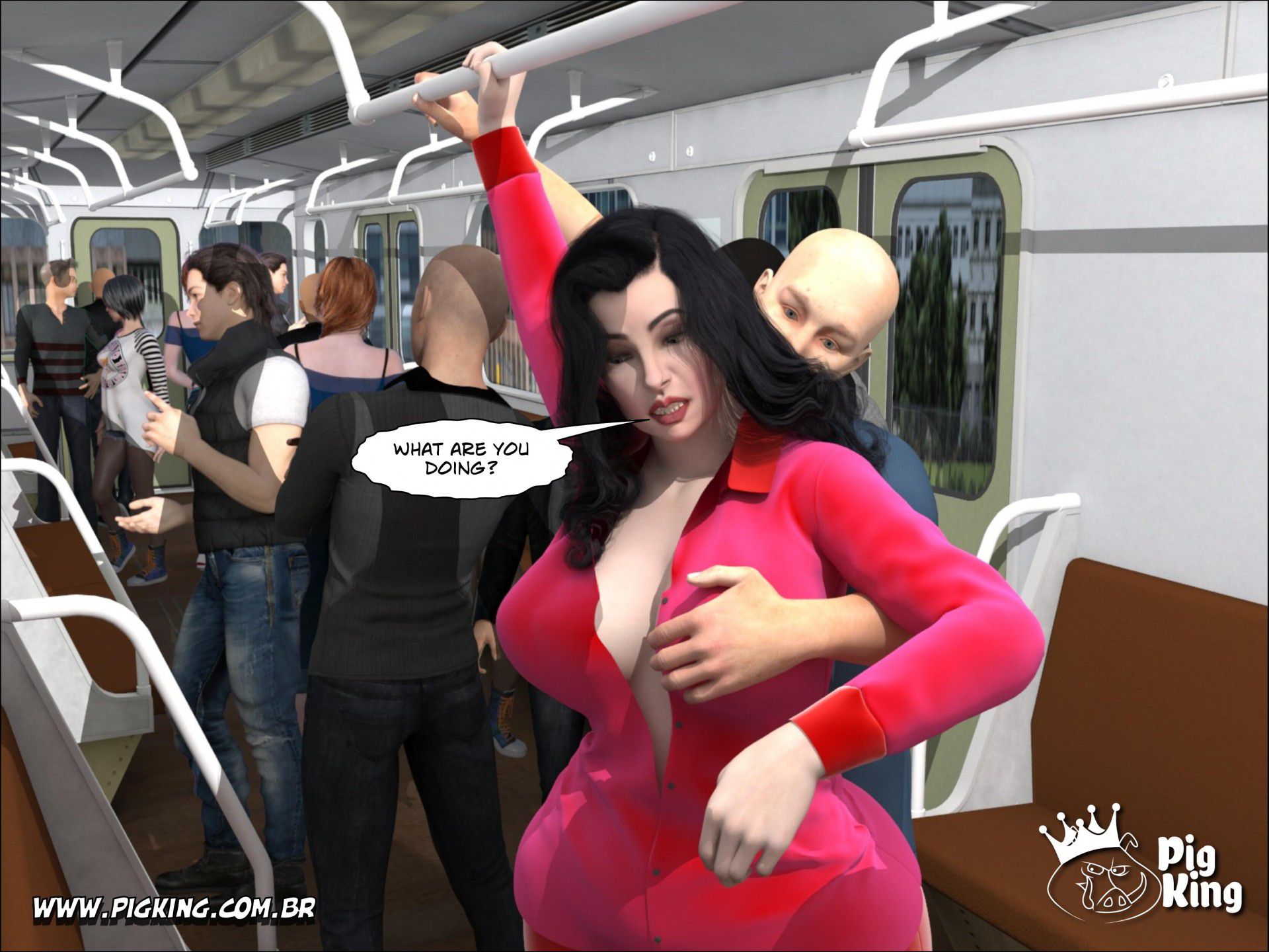 Rush Hour – Brigitte [PigKing] - Chapter 1 — Page 19