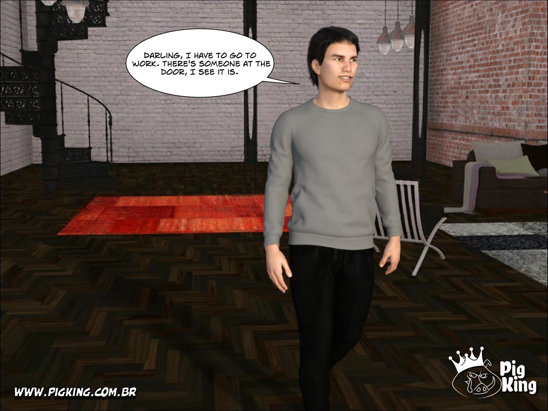 New House – Kit Ketlin [PigKing] - Chapter 1 — Page 54