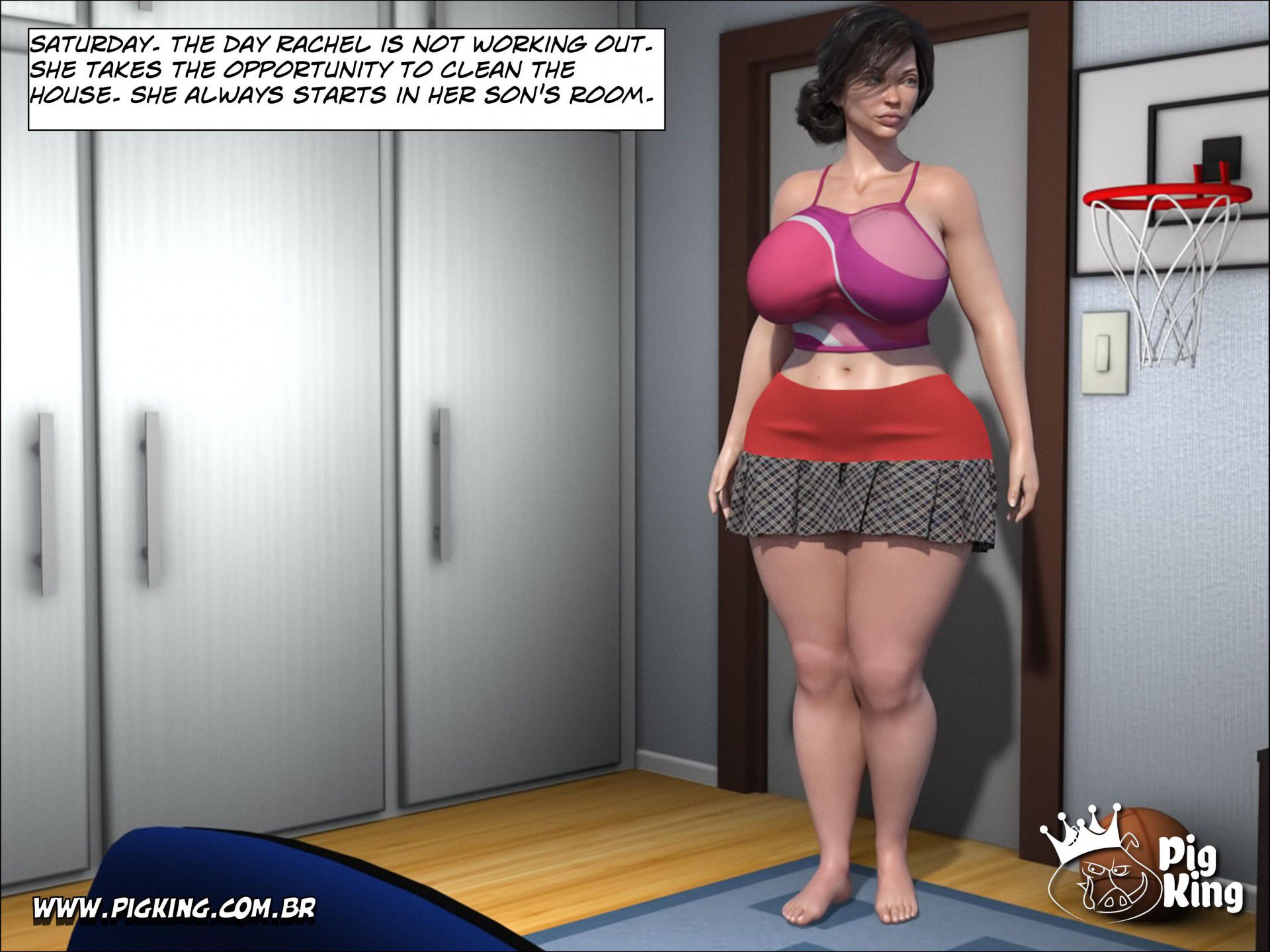Perverted Housewife – Rachel [PigKing] - Chapter 1 — Page 4