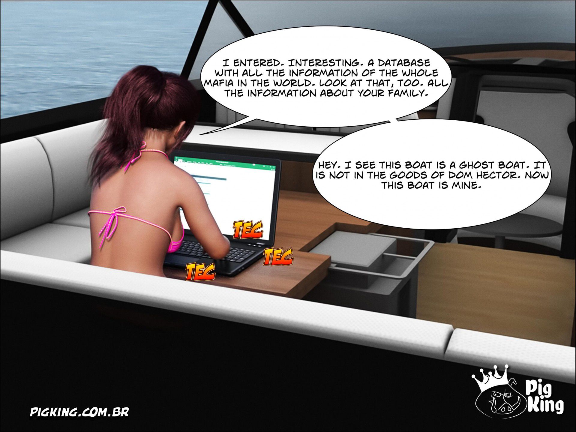 The Origin Of Nadine – Nadine [PigKing] - Chapter 3 — Page 8