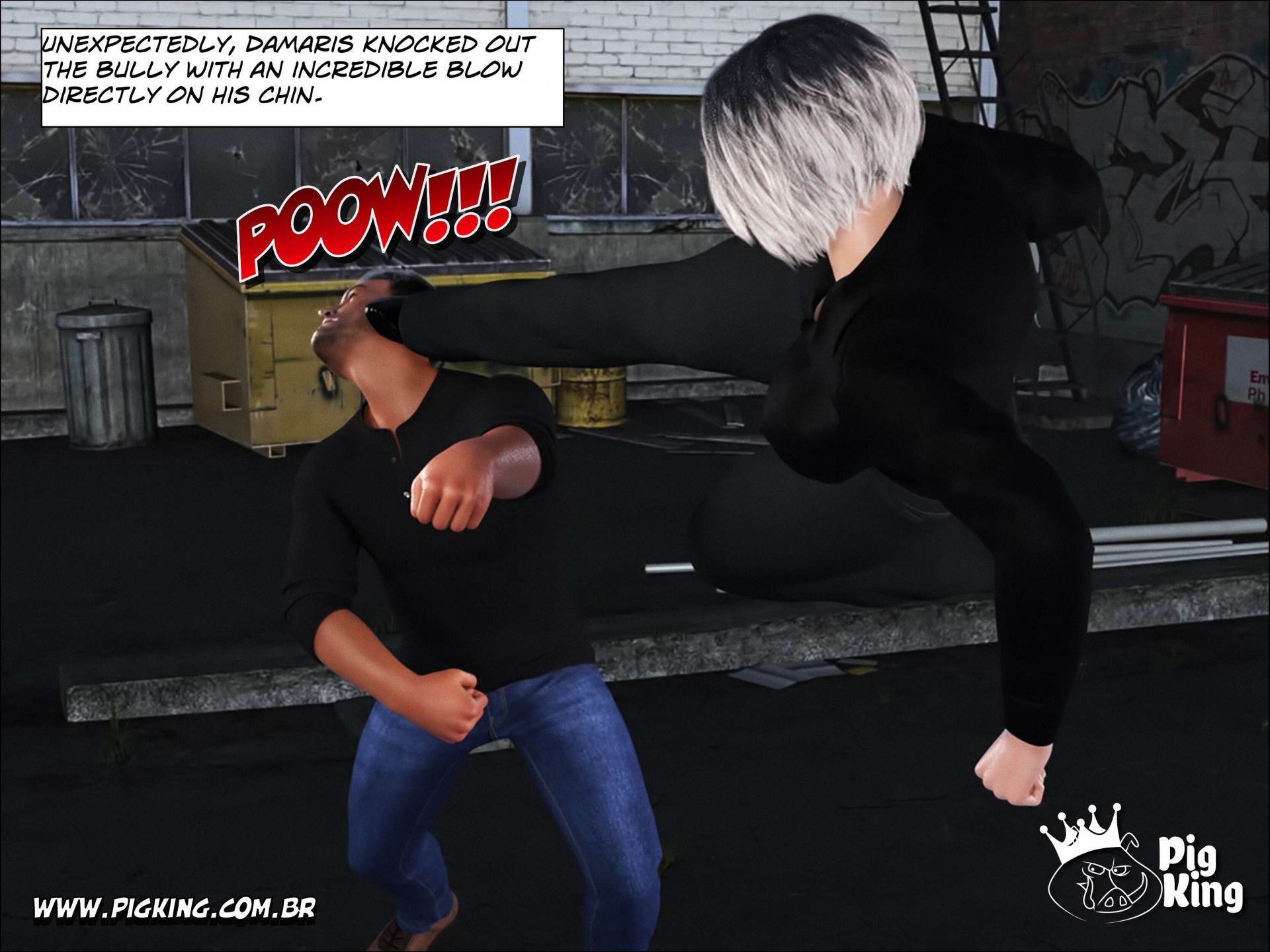 Dan Surprise – Alreon, Damaris, Alex [PigKing] - Chapter 1 — Page 35