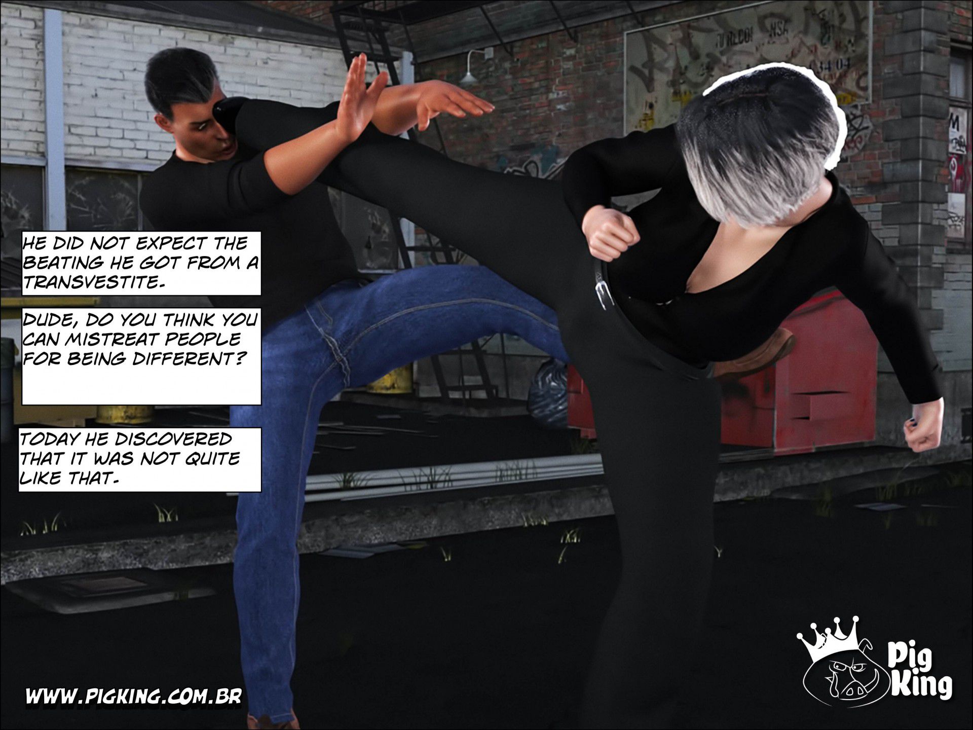 Dan Surprise – Alreon, Damaris, Alex [PigKing] - Chapter 1 — Page 36