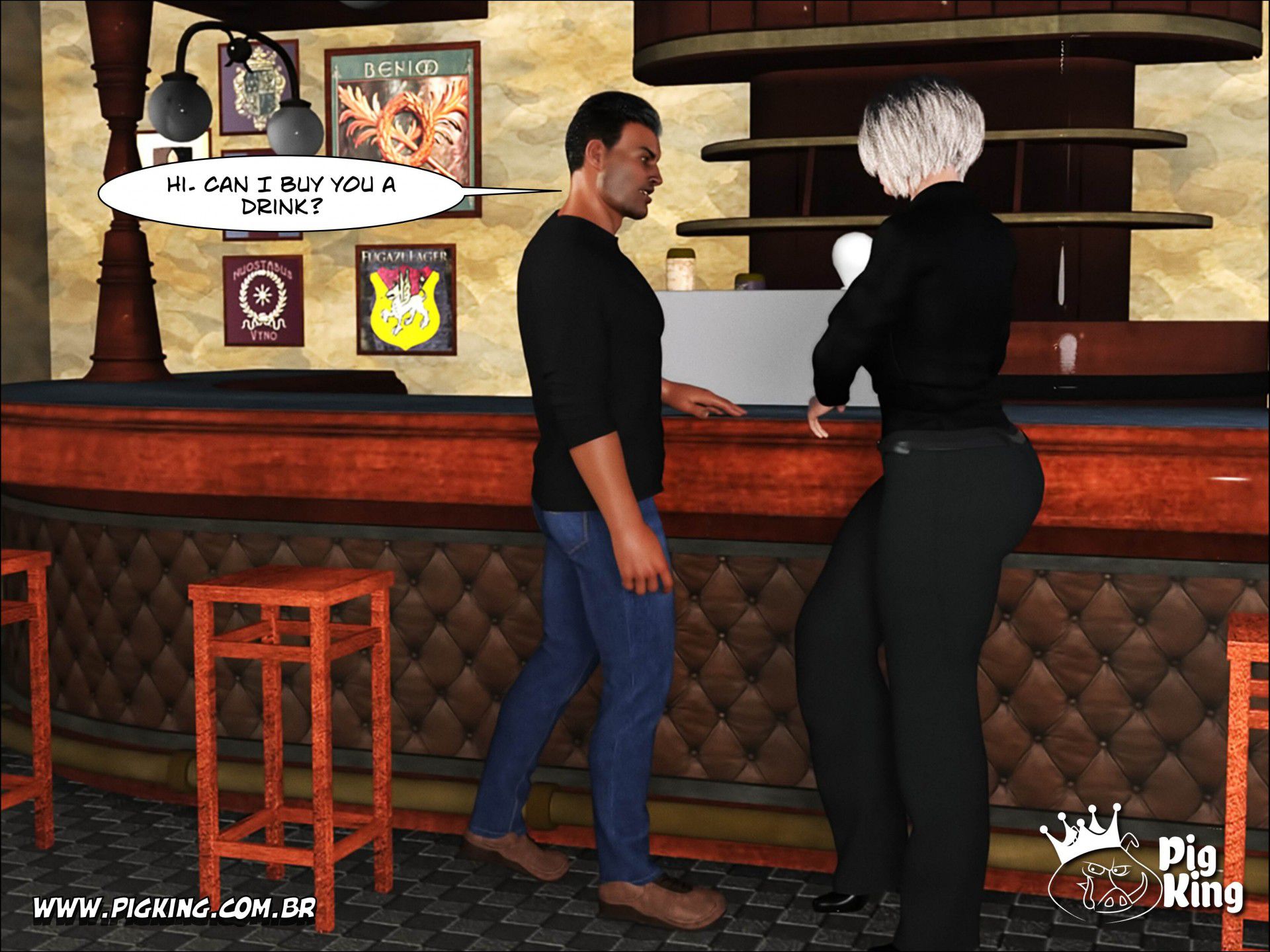 Dan Surprise – Alreon, Damaris, Alex [PigKing] - Chapter 1 — Page 7
