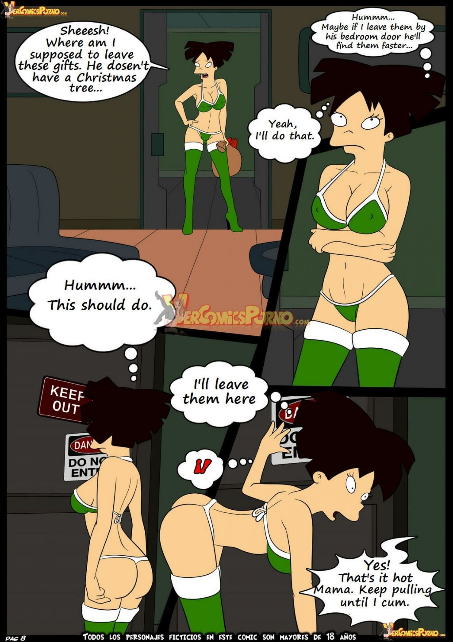 Christmas Delivery (Futurama) [Croc] - Chapter 1 — Page 9
