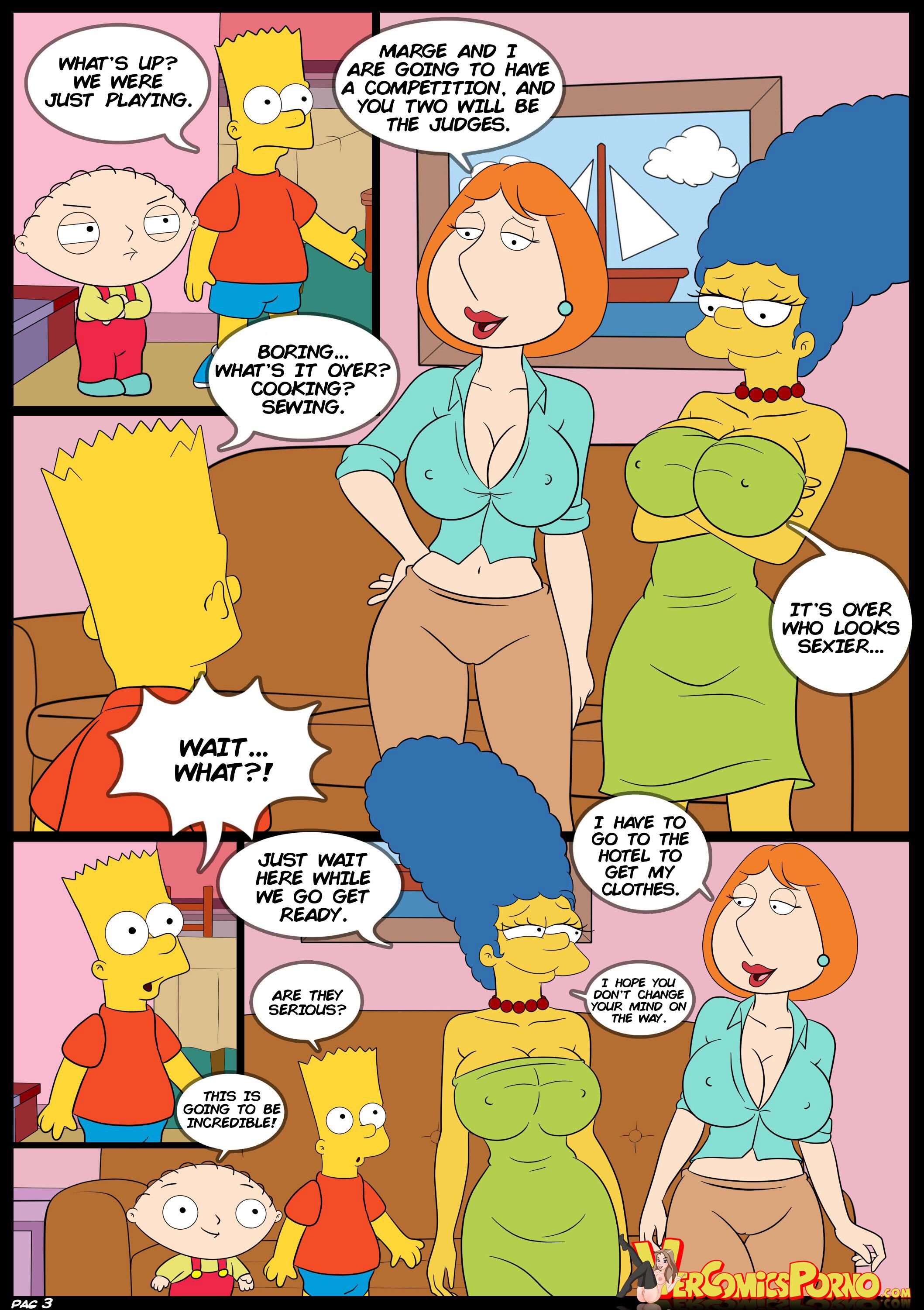 The Contest (Family Guy , The Simpsons , Goof Troop) [Croc] - Chapter 1 — Page 4