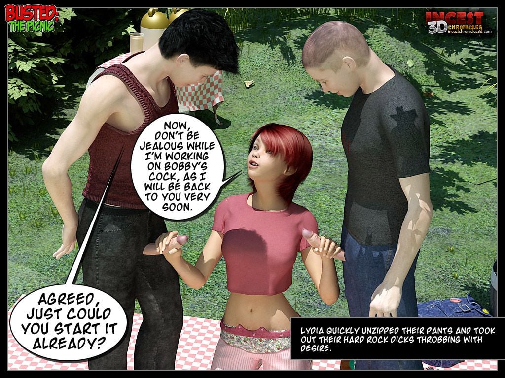 Busted [IncestChronicles3D] - Chapter 1 — Page 19