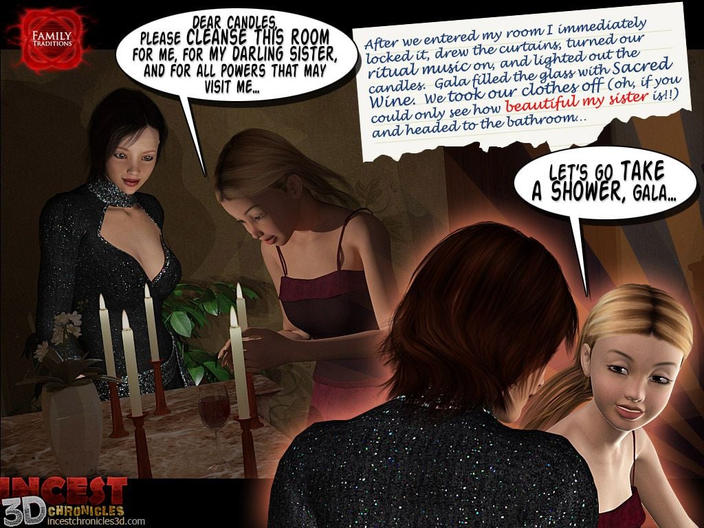Family Traditions [IncestChronicles3D] - Chapter 1 — Page 41