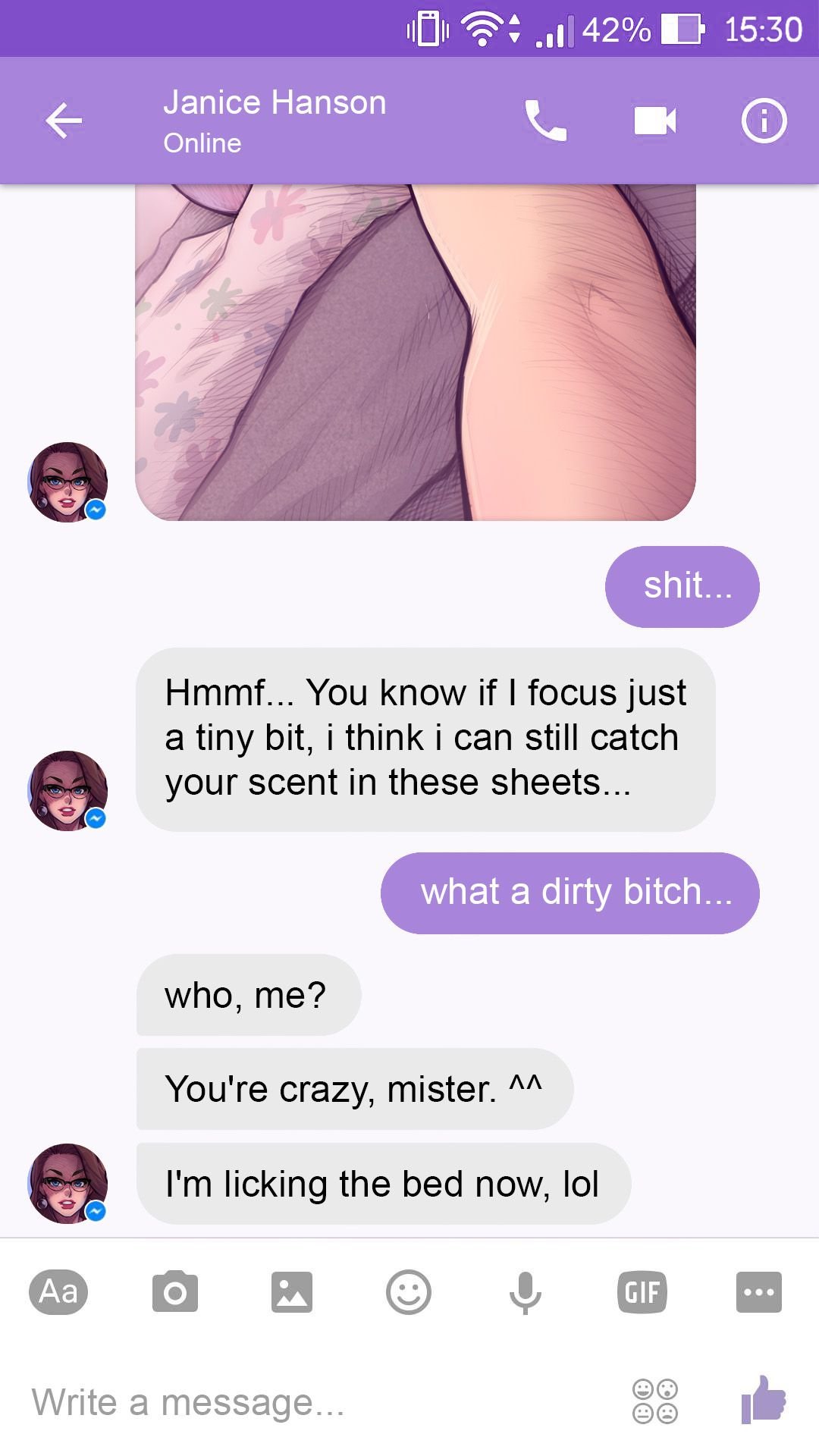 Chat With Janice [Romulo Melkor Mancin] - Chapter 1 — Page 10