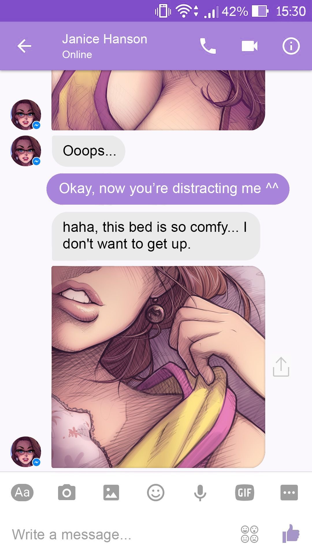 Chat With Janice [Romulo Melkor Mancin] - Chapter 1 — Page 5