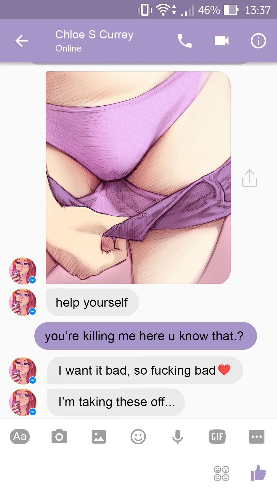 A Chat With Chloe [Romulo Melkor Mancin] - Chapter 1 — Page 15
