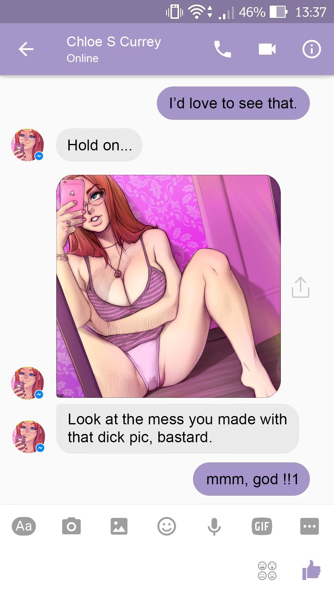 A Chat With Chloe [Romulo Melkor Mancin] - Chapter 1 — Page 17