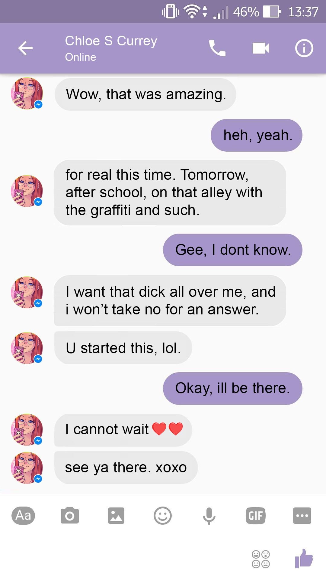 A Chat With Chloe [Romulo Melkor Mancin] - Chapter 1 — Page 25