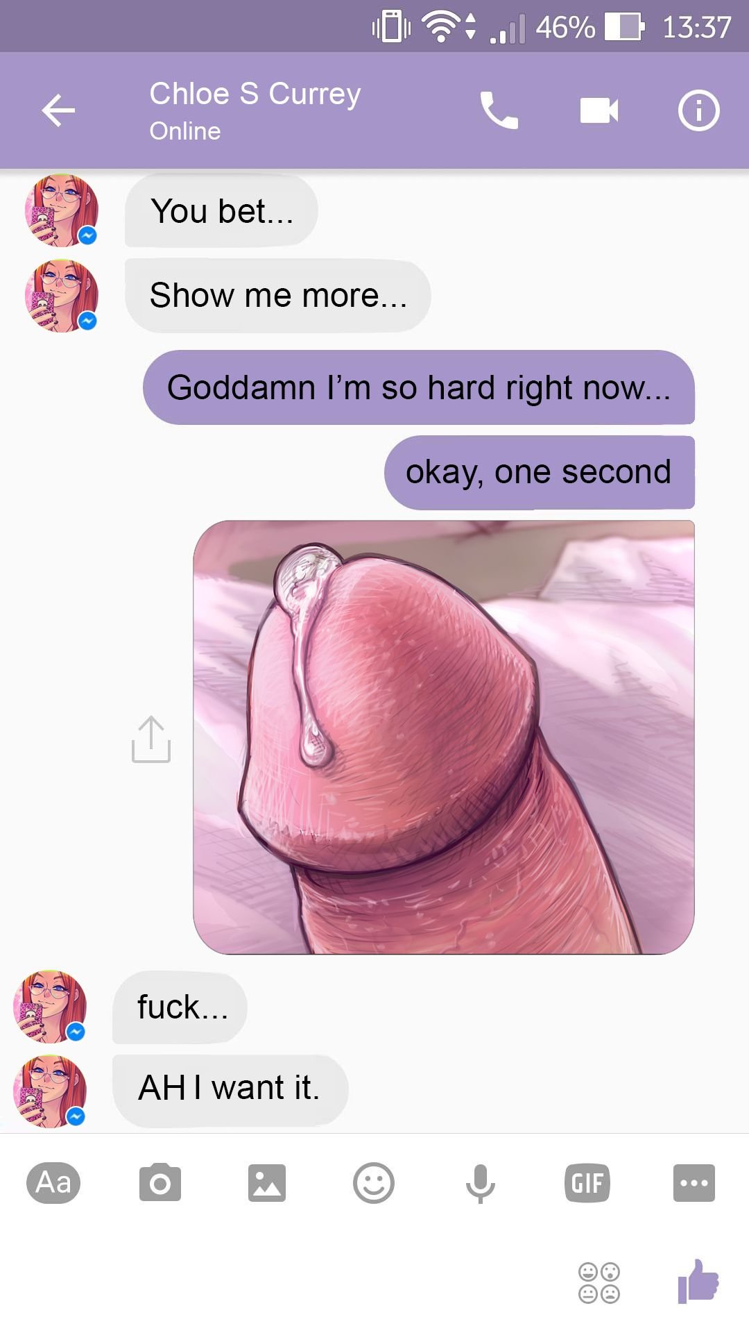 A Chat With Chloe [Romulo Melkor Mancin] - Chapter 1 — Page 8