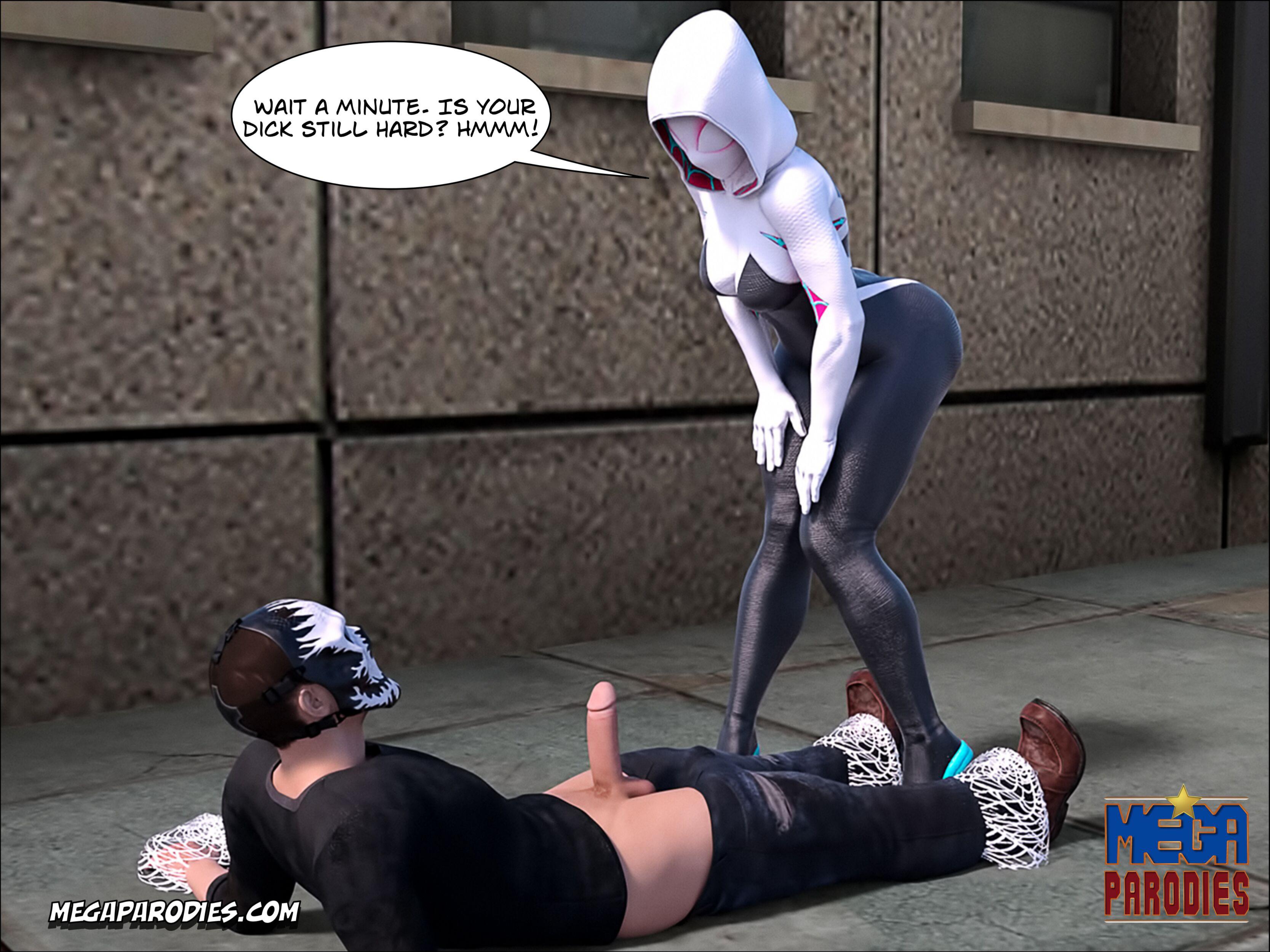 Spider-Gwen X Rhino (Spider-Man) [MegaParodies] - Chapter 1 — Page 21