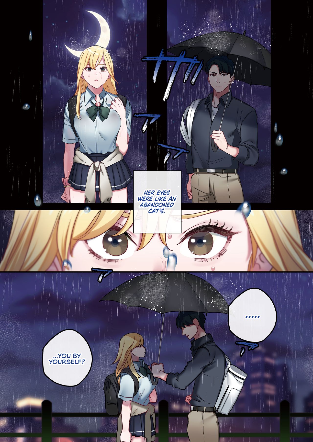 After Relentlessly Cumming Inside A Runaway Gyaru, We Started Living Together As Fuck Buddies [Oniben Katze] - Chapter 1 — Page 4