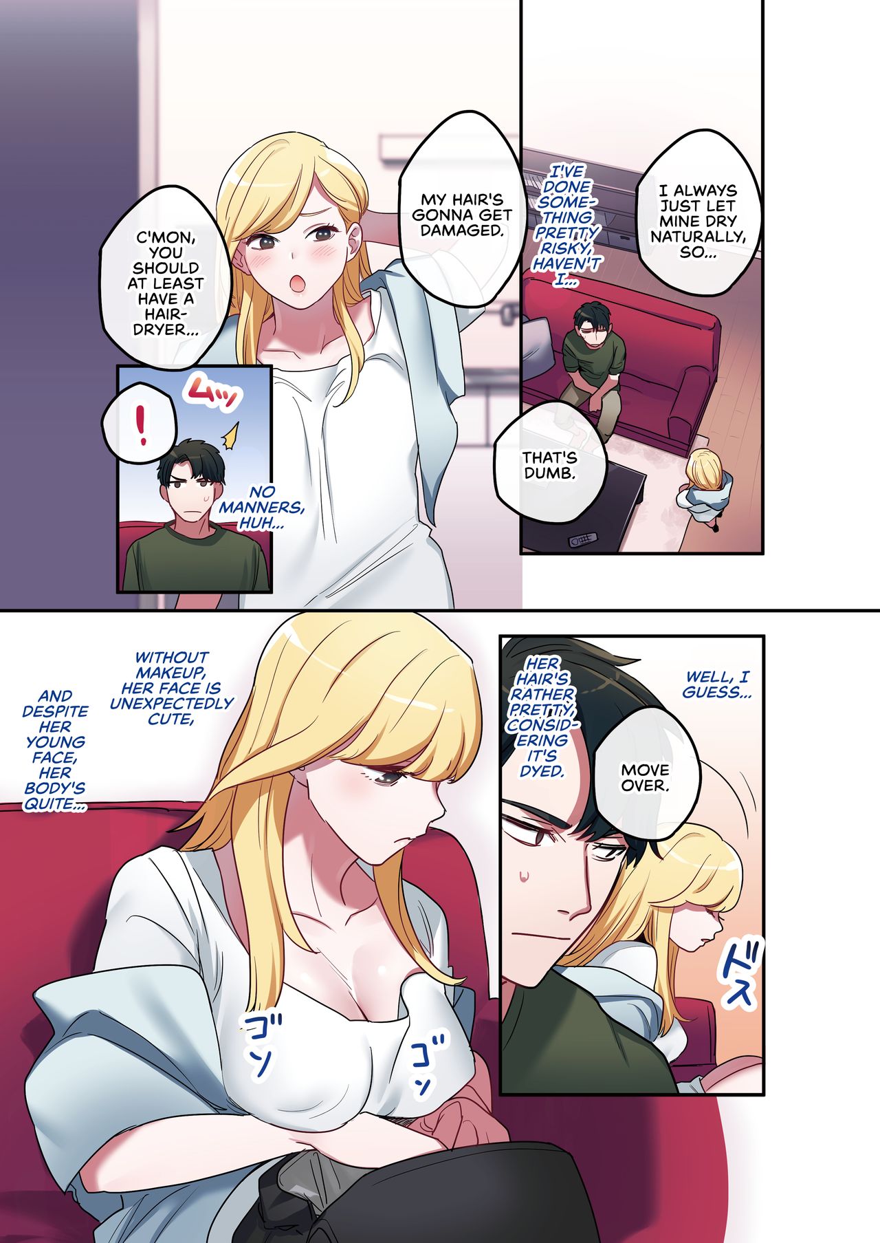 After Relentlessly Cumming Inside A Runaway Gyaru, We Started Living Together As Fuck Buddies [Oniben Katze] - Chapter 1 — Page 7