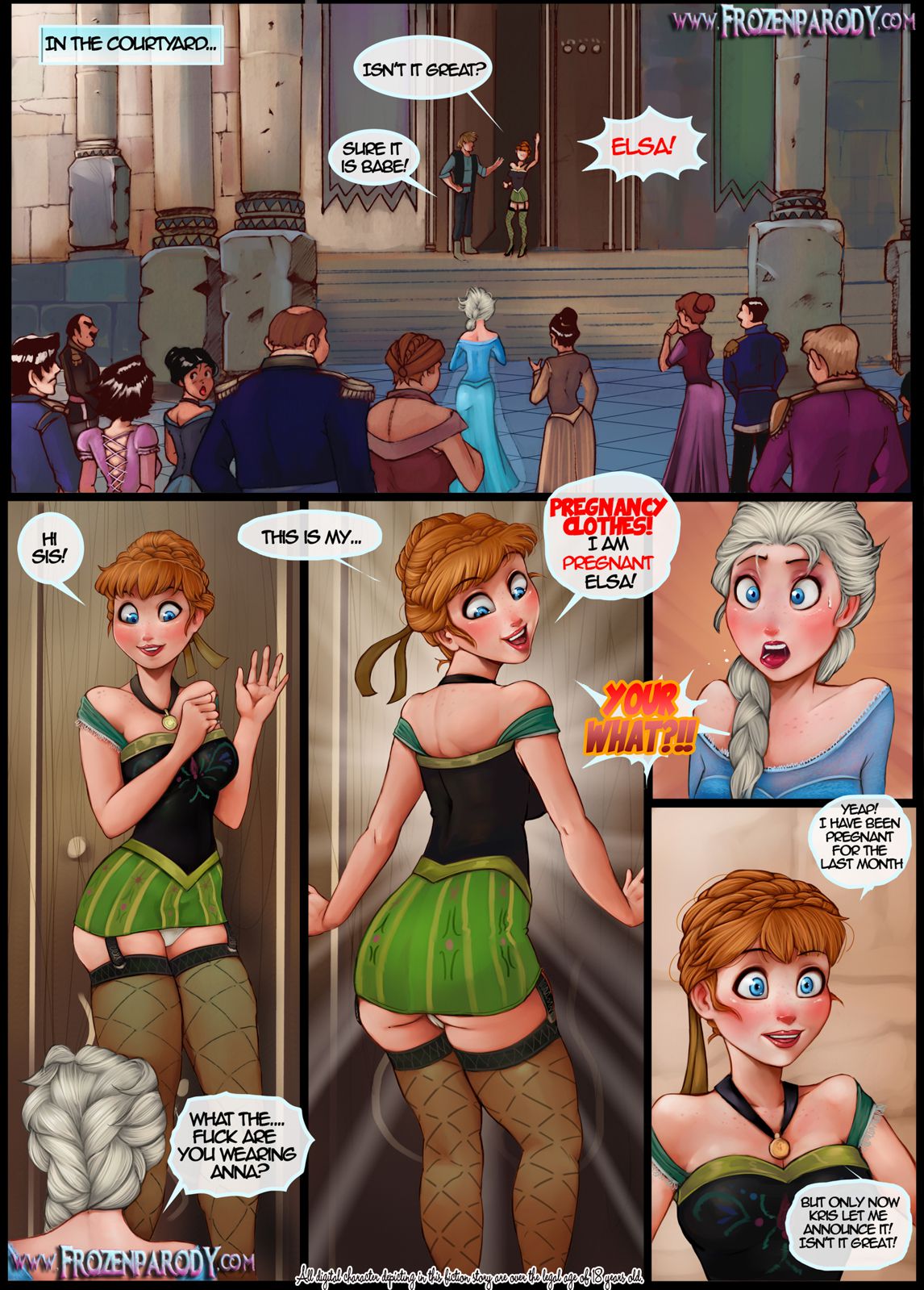 Unfrozen (Frozen) [FrozenParody] - Chapter 2 — Page 7