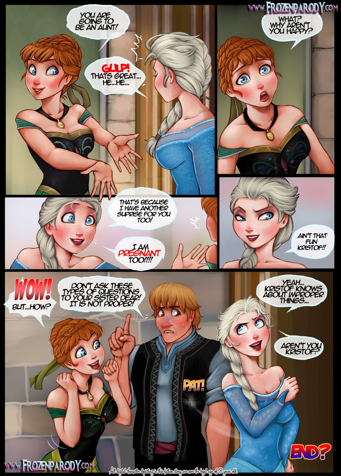 Unfrozen (Frozen) [FrozenParody] - Chapter 2 — Page 8