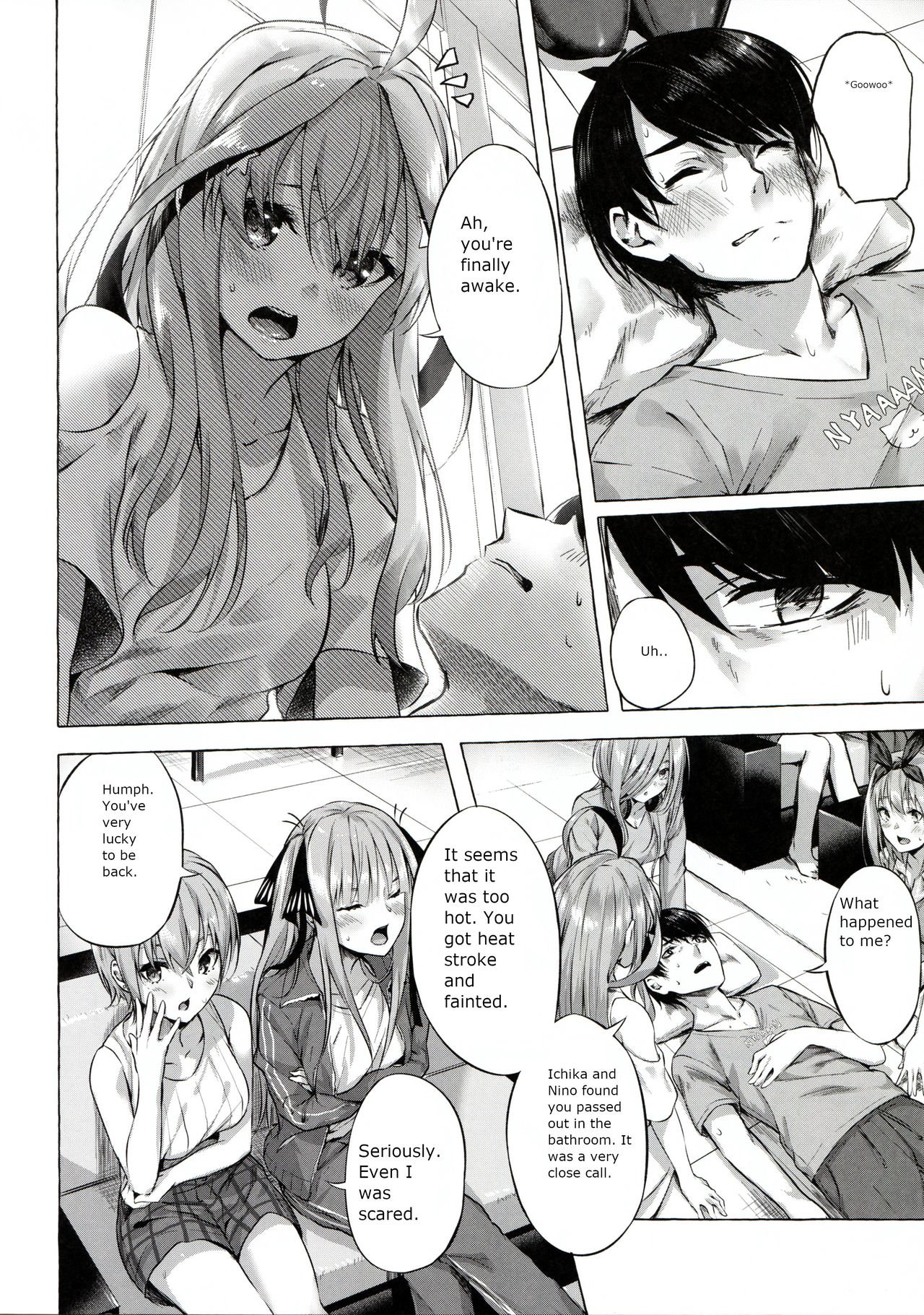 Gotoubun no Sorayume (The Quintessential Quintuplets) [Sahara Gensei] - Chapter 1 — Page 34