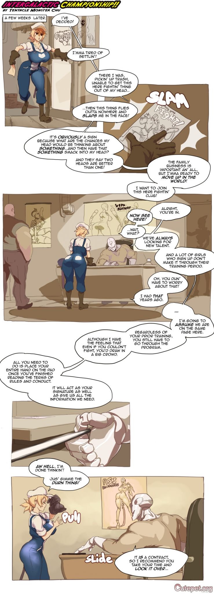 Intergalactic Championship!! [CutePet] - Chapter 1 — Page 9
