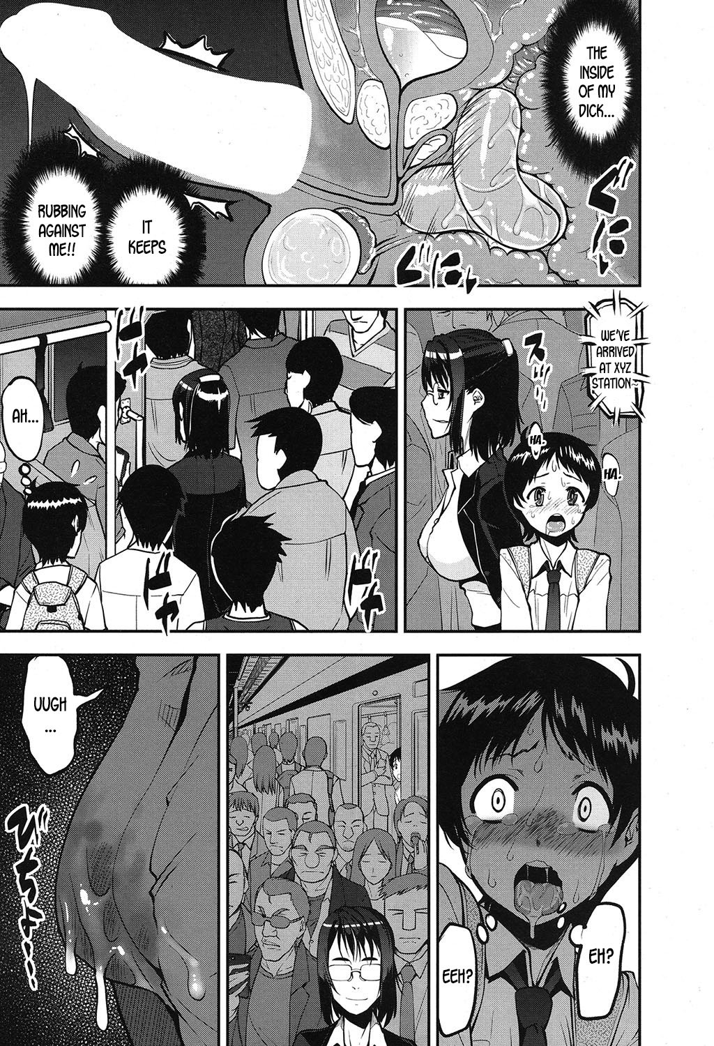 Speedy First Ejaculation Train! [Shin Fuzen] - Chapter 3 — Page 9