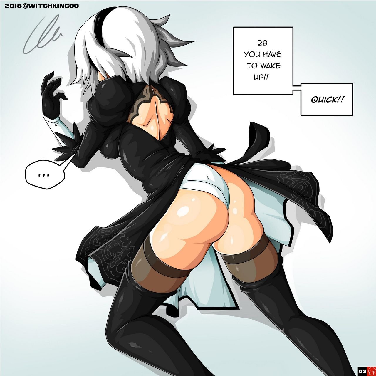 Nier The Comic (Nier: Automata) [WitchKing00] - Chapter 1 — Page 4