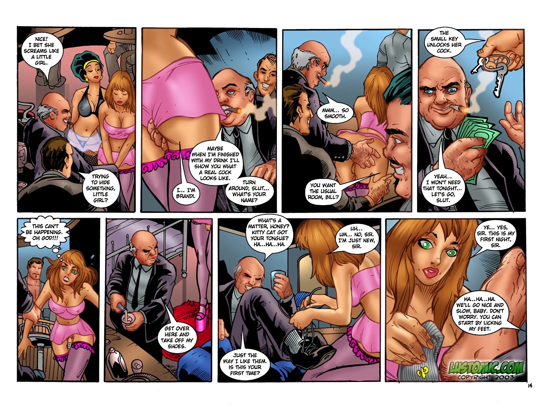 Kitty Kat Lounge [Lustomic] - Chapter 1 — Page 15