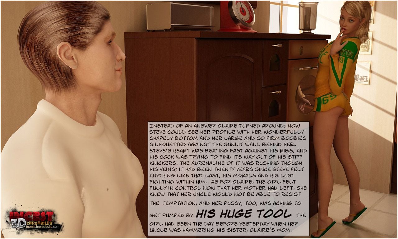 Uncle Urriving [IncestChronicles3D] - Chapter 2 — Page 24