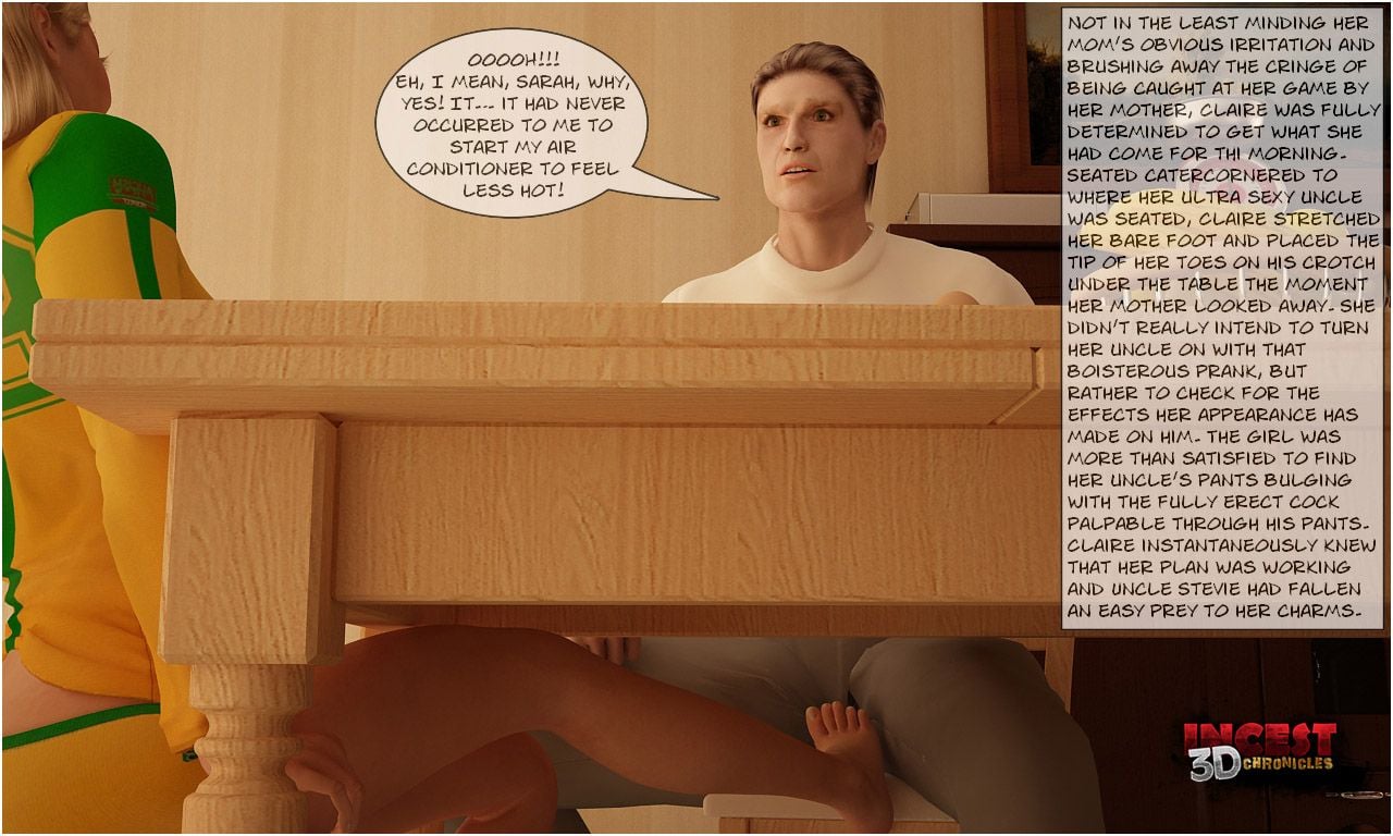 Uncle Urriving [IncestChronicles3D] - Chapter 2 — Page 5