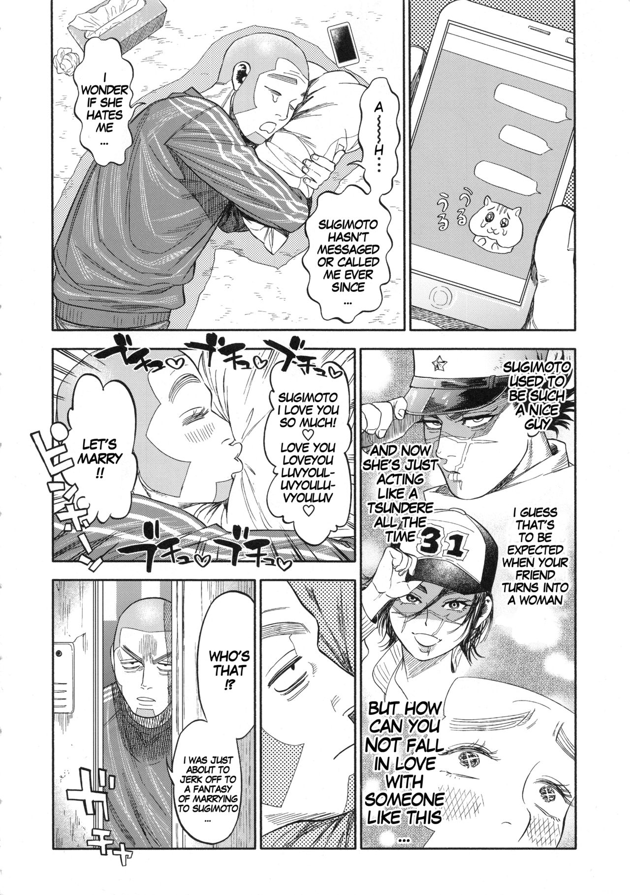 Let’s Have Some Sea Otter Meat With Sugimoto-san (Golden Kamuy) [Nishida] - Chapter 1 — Page 35