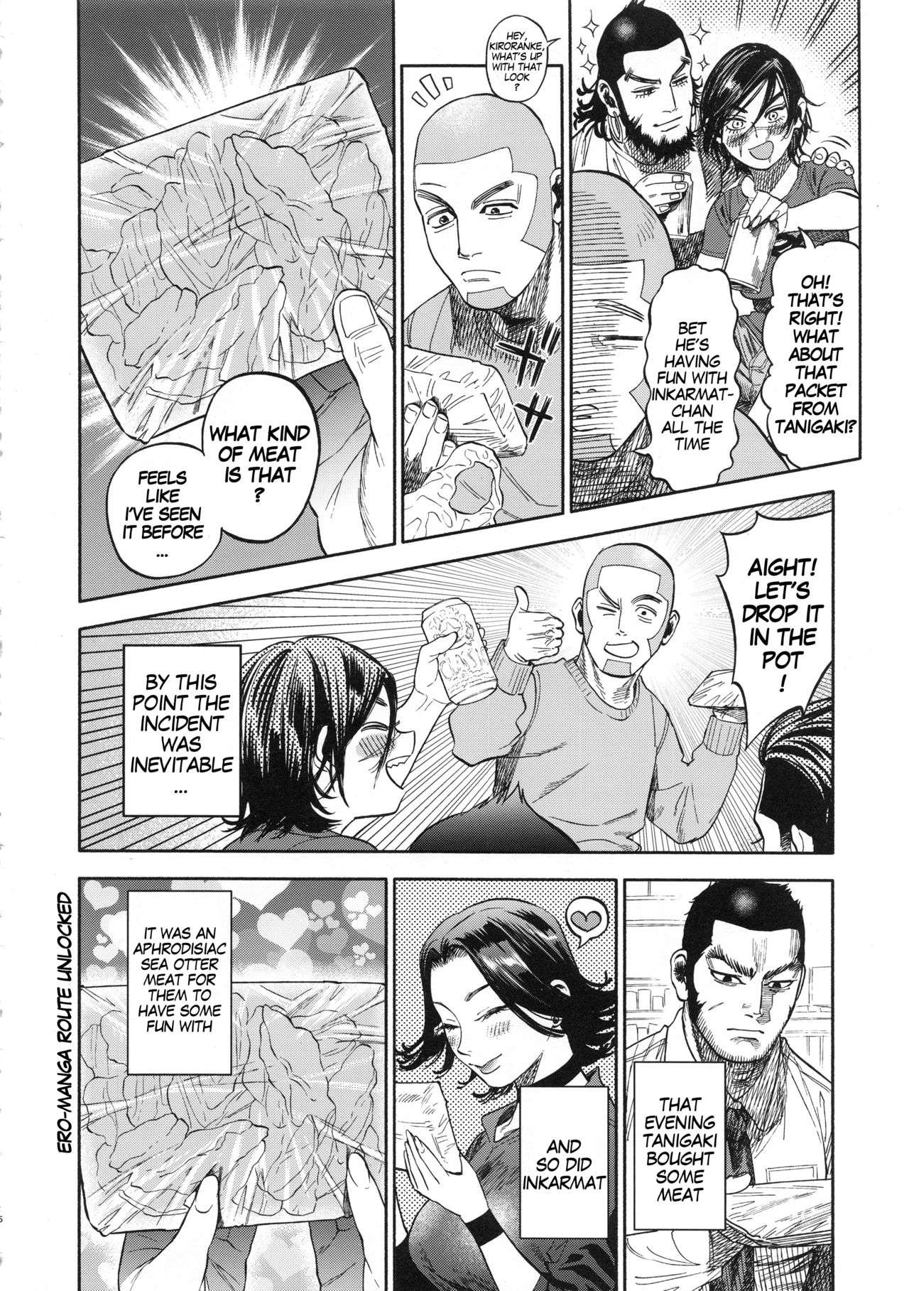 Let’s Have Some Sea Otter Meat With Sugimoto-san (Golden Kamuy) [Nishida] - Chapter 1 — Page 5