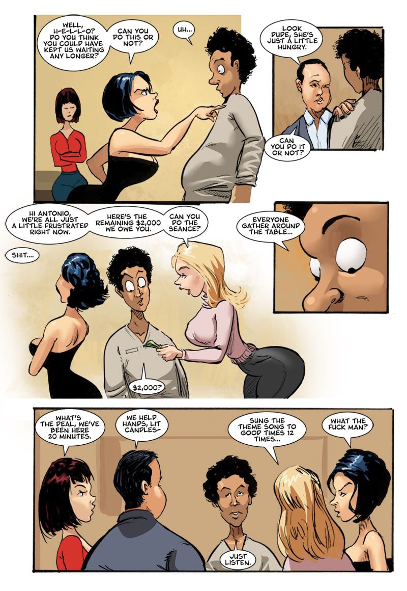 The Seance [Dirty Comics] - Chapter 1 — Page 4