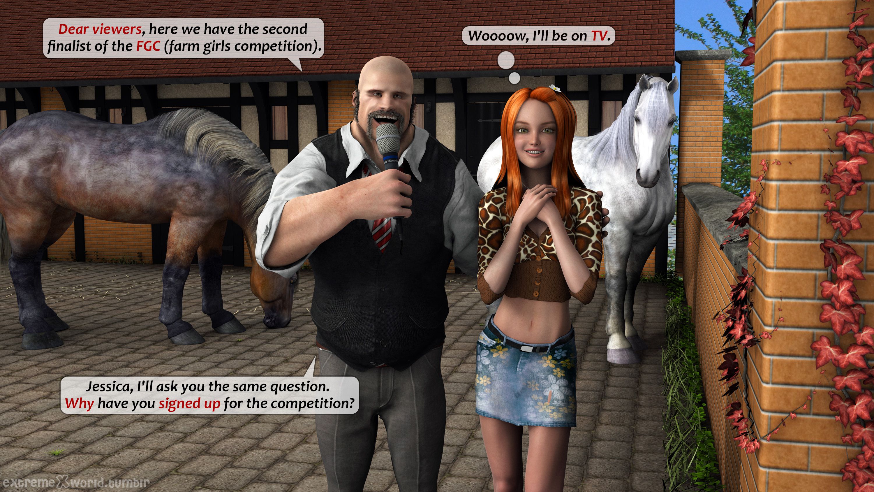 Farm Girls Competition [ExtremeXWorld] - Chapter 1 — Page 12