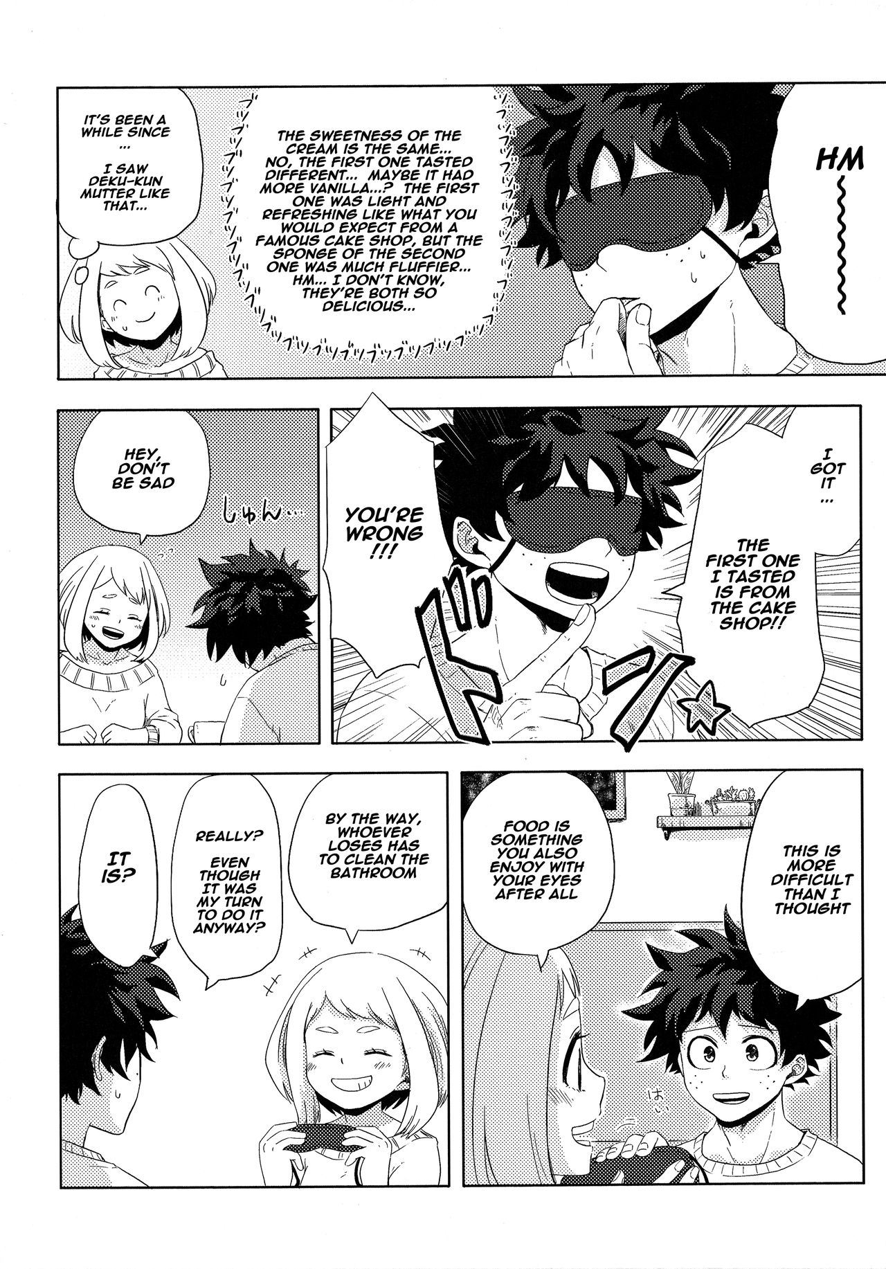 Blindfolded Tea Time (My Hero Academia) [Buthikireta] - Chapter 1 — Page 5